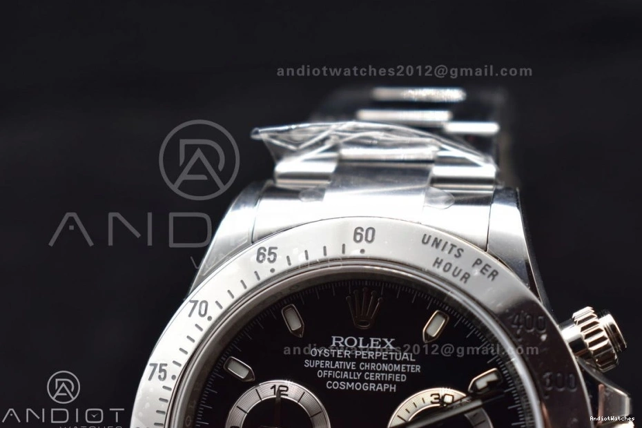 V Edition 116520 904L 773 and 1:1 Daytona Best SS Clean Bracelet SmoothTexture Dial SA4130 Case Black 0106